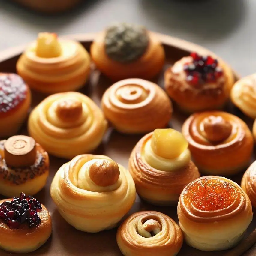 Δανέζικα mini bites με γέμιση κρέμα βανίλια: απολαυστική συνταγή