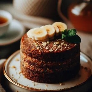 Κείκ χωρίς ζάχαρη με μπανάνα και μέλι: υγιεινή και νόστιμη επιλογή