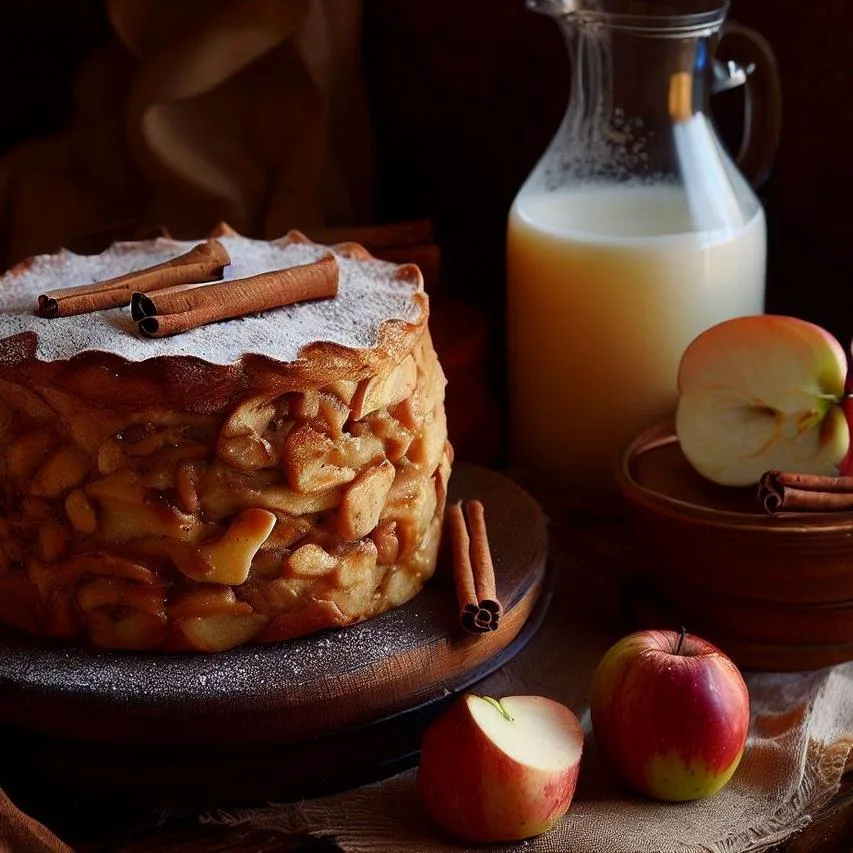 Συνταγή για κέικ με μήλα και κανέλα
